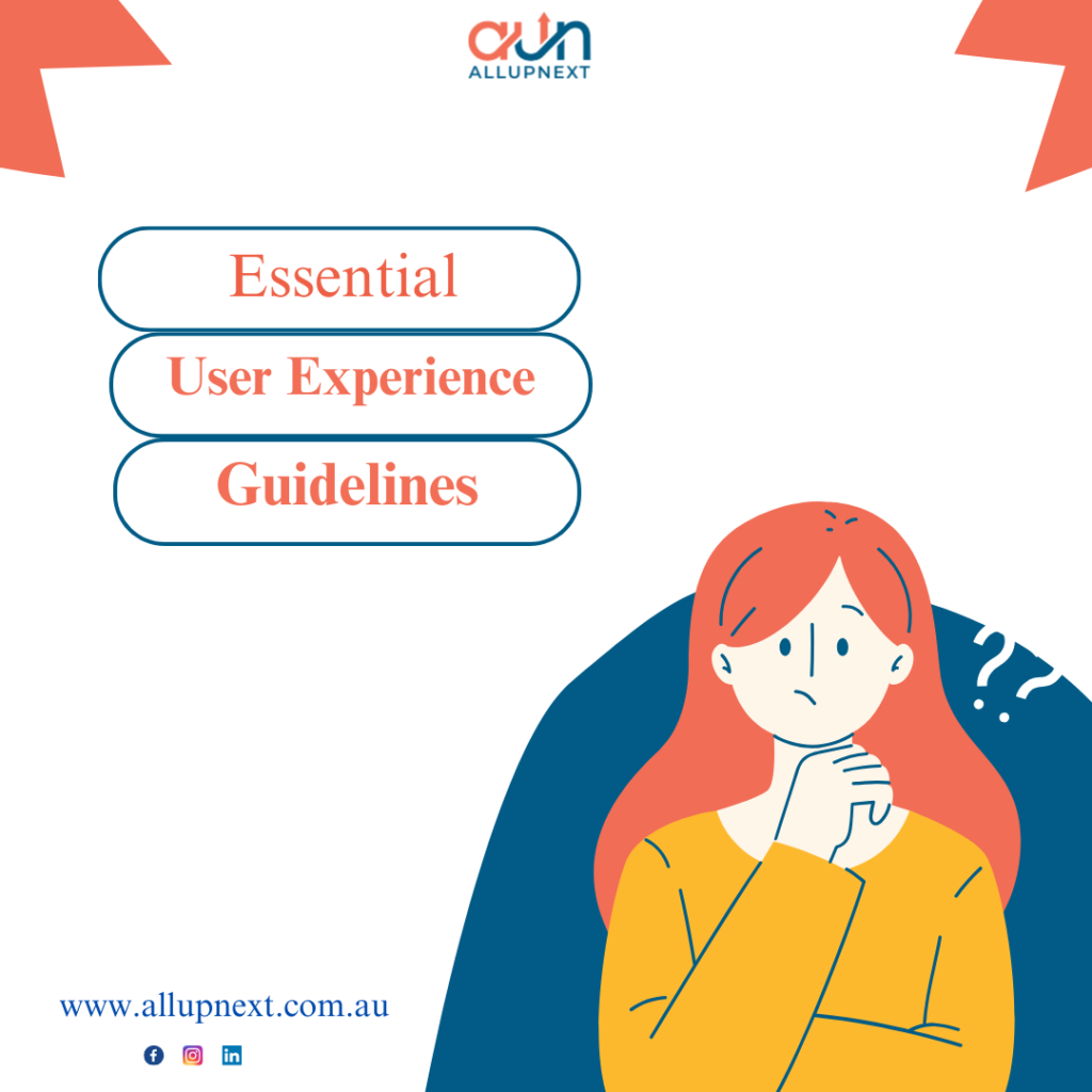 User Experience Guidelines