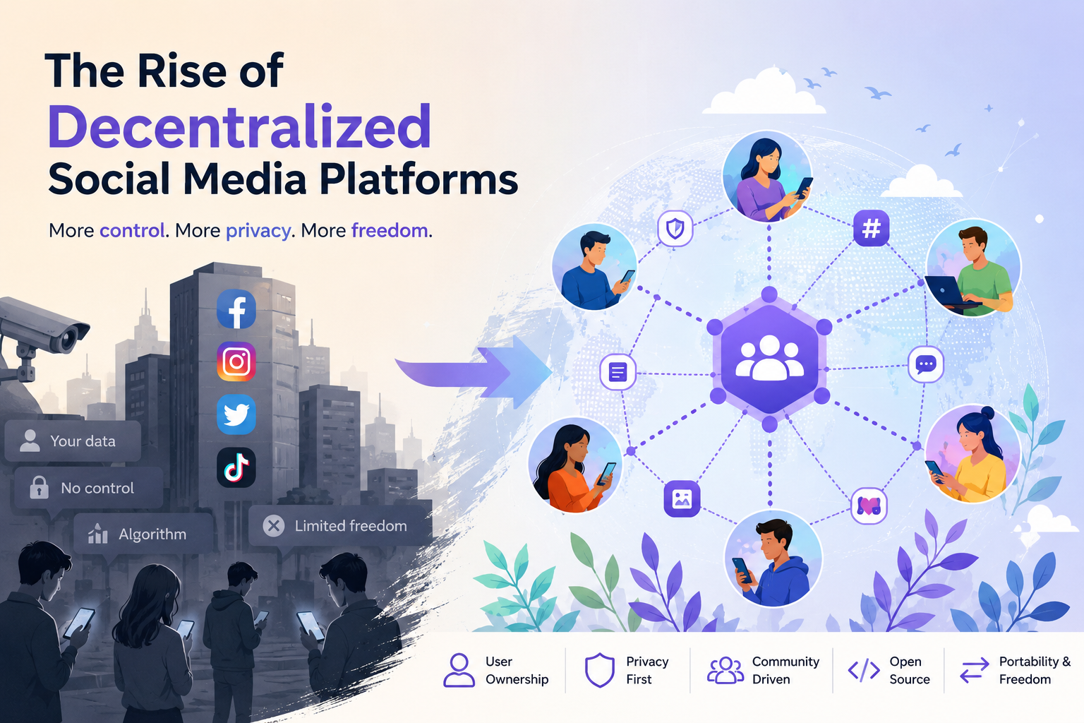 The Rise of Decentralized Social Media Platforms