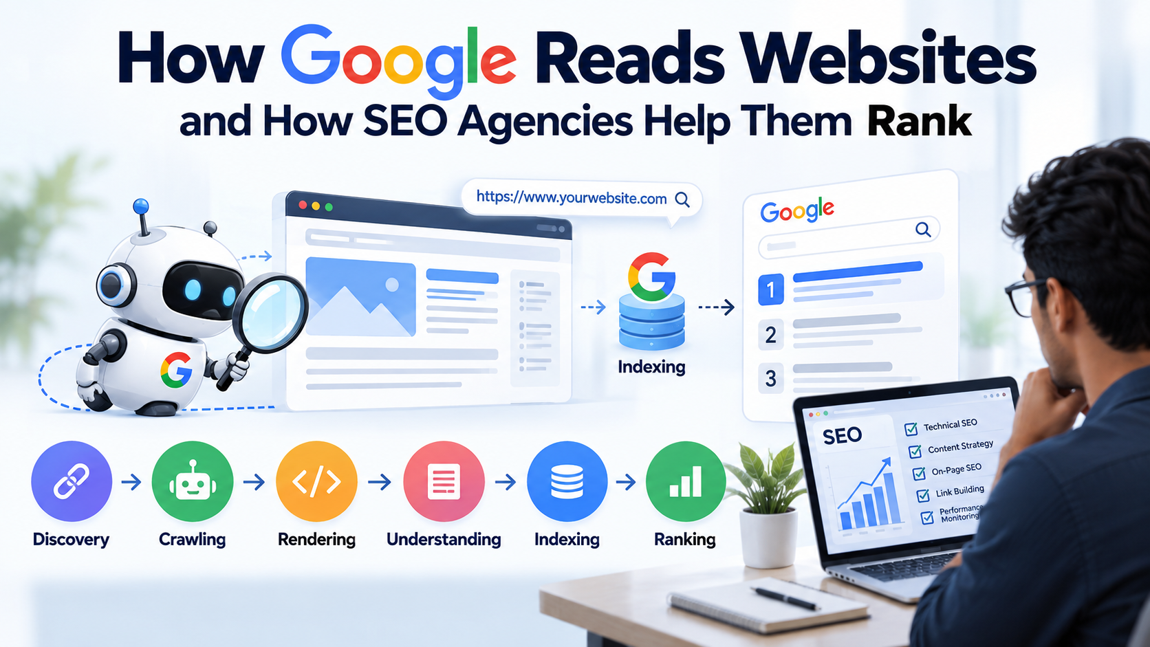 How Google Reads Websites and How SEO Agencies Help Them Rank